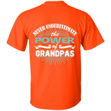 Best Gift For Grandpa - Never Underestimate The Power Of Grandpas - Special [Back]