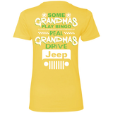 Best Gift For Grandma -  Jeep T-Shirt For Women [Back]