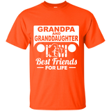 Best Gift For Grandpa And Granddaughter - Best Friends For Life Jeep T-Shirt [Front]