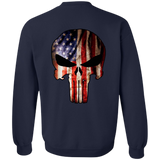 Badass Skull | Jeep Sweatshirt 8 oz | Various Colors | Back