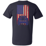 Jeep Under U.S Flag V-neck - Special Collecion | On sales | Various Colors [Back]