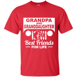 Best Gift For Grandpa And Granddaughter - Best Friends For Life Jeep T-Shirt [Front]