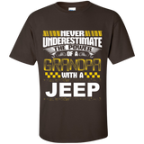 Best Gift For Grandpa - Never Underestimate The Power Of A Grandpa With A Jeep [Front]