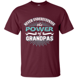 Best Gift For Grandpa - Never Underestimate The Power Of Grandpas - Special [Font]