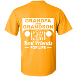 Best Gift For Grandpa and Grandson - Best Friends For Life Jeep T-Shirt [Back] - Special