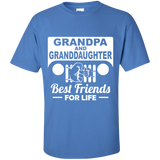 Best Gift For Grandpa And Granddaughter - Best Friends For Life Jeep T-Shirt [Front]