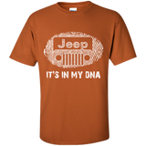 It's In My DNA | Jeep T-Shirts For Men [Front]