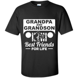 Best Gift For Grandpa and Grandson - Best Friends For Life Jeep T-Shirt [Front] - Special