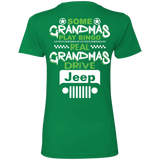 Best Gift For Grandma -  Jeep T-Shirt For Women [Back]