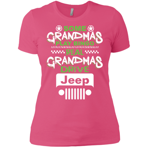 Best Gift For Grandma -  Jeep T-Shirt For Women [Front]