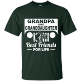 Best Gift For Grandpa And Granddaughter - Best Friends For Life Jeep T-Shirt [Front]