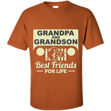 Best Gift For Grandpa and Grandson - Best Friends For Life Jeep T-Shirt [Front]