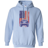 IG Jeep Under U.S Flag Hoodie 8 oz - Special Collecion | On sales | Various Colors [Front]