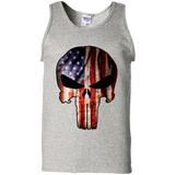 Badass Skull | Jeep Tank Top For Men | Various Colors | Front