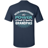 Best Gift For Grandpa - Never Underestimate The Power Of Grandpas - Special [Back]