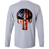 Badass Skull | Jeep LS T-Shirt For Men | Various Colors | Back