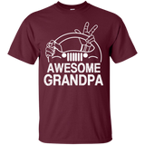 Best Gift For Grandpa - Awesome Grandpa Jeep T-Shirt [Front]