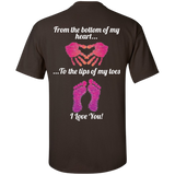 [Special Gift] Grandparents Day - From The Bottom Of My Heart To The Tips Of My Toes - I Love You [Back]