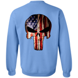 Badass Skull | Jeep Sweatshirt 8 oz | Various Colors | Back