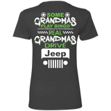 Best Gift For Grandma -  Jeep T-Shirt For Women [Back]