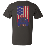 Jeep Under U.S Flag V-neck - Special Collecion | On sales | Various Colors [Back]