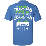 Best Gift For Grandpa - Some Grandpas Play Bingo Real Grandpas Drive Jeep [Back]