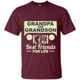 Best Gift For Grandpa and Grandson - Best Friends For Life Jeep T-Shirt [Front]