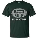 It's In My DNA | Jeep T-Shirts For Men [Front]