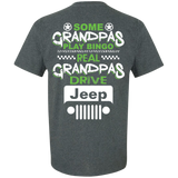 Best Gift For Grandpa - Some Grandpas Play Bingo Real Grandpas Drive Jeep [Back]