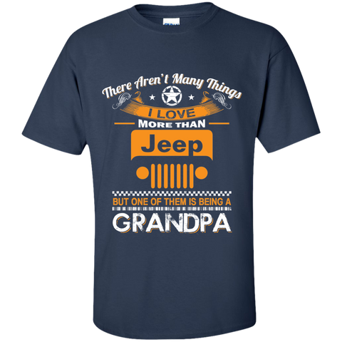 A/ Best Gift For Grandpa - Being A Jeep Grandpa T-Shirt [Front] | Various Colors