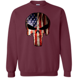 Badass Skull | Jeep Sweatshirt  8 oz | Various Colors | Front