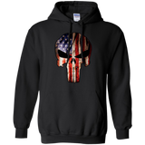 Badass Skull | Jeep Pullover Hoodie 8 oz | Various Colors | Front