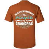 Best Gift For Grandpa - Never Underestimate The Power Of Grandpas - Special [Back]