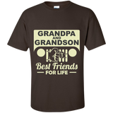 Best Gift For Grandpa and Grandson - Best Friends For Life Jeep T-Shirt [Front]