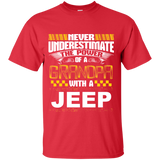 Best Gift For Grandpa - Never Underestimate The Power Of A Grandpa With A Jeep [Front]