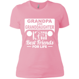 Best Gift For Grandpa And Granddaughter - Best Friends For Life Jeep T-Shirt For Women [Front]