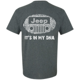 It's In My DNA | Jeep T-Shirts For Men [Back]