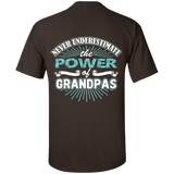 Best Gift For Grandpa - Never Underestimate The Power Of Grandpas - Special [Back]