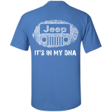 It's In My DNA | Jeep T-Shirts For Men [Back]