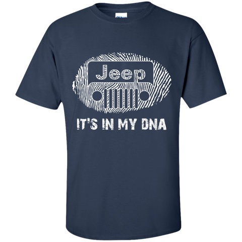 It's In My DNA | Jeep T-Shirts For Men [Front]